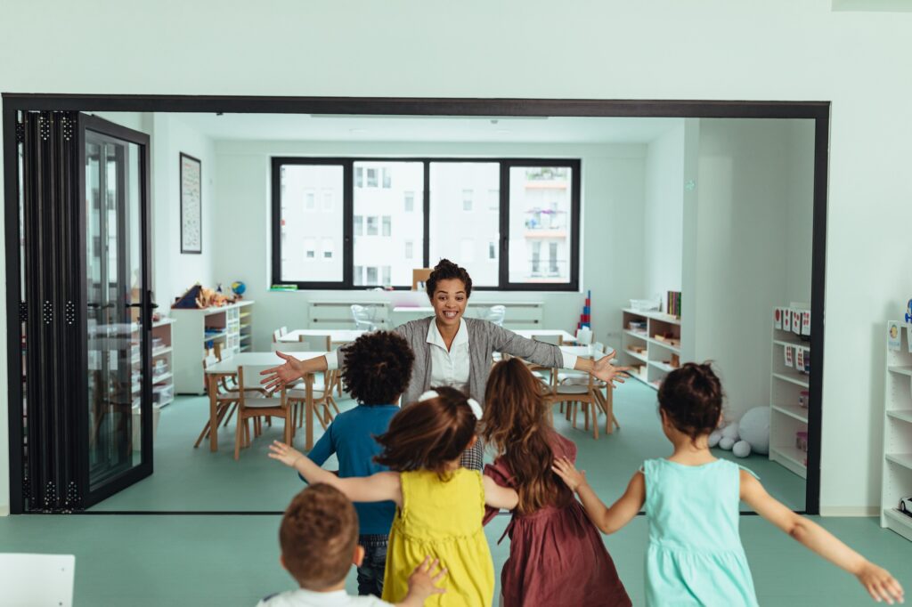 Playful time at the kindergarten